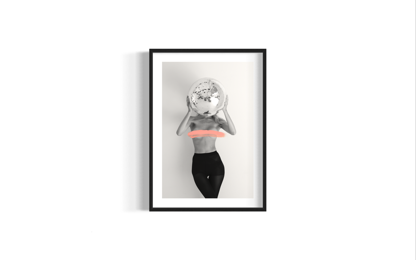 Disco Peach Signed Original