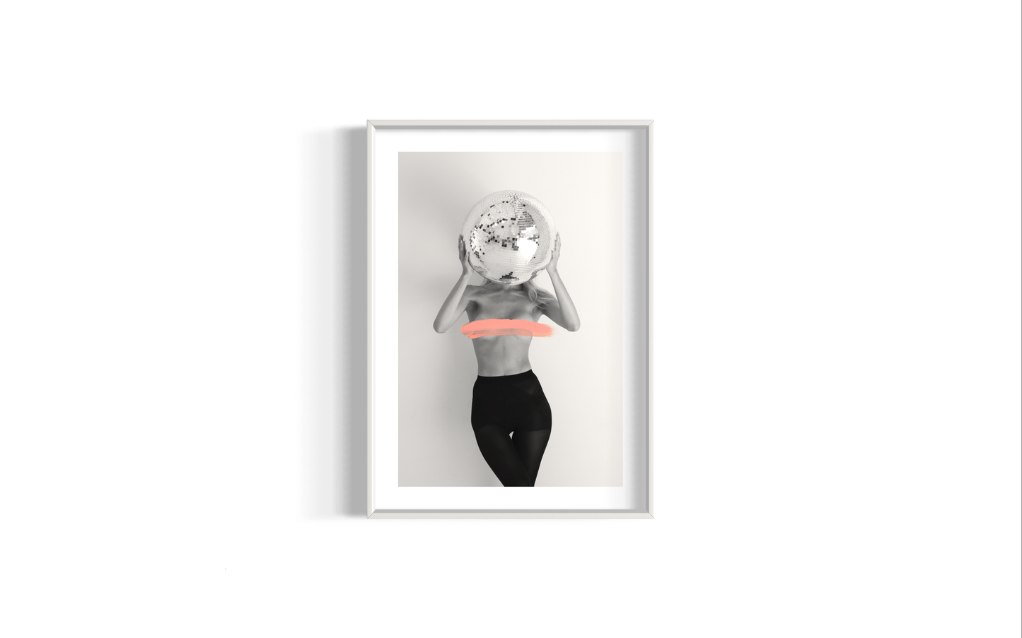 Disco Peach Signed Original